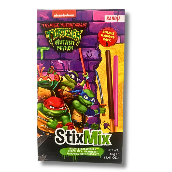 Nickelodeon Ninja Turtle Stix Mix Biscuit Sticks