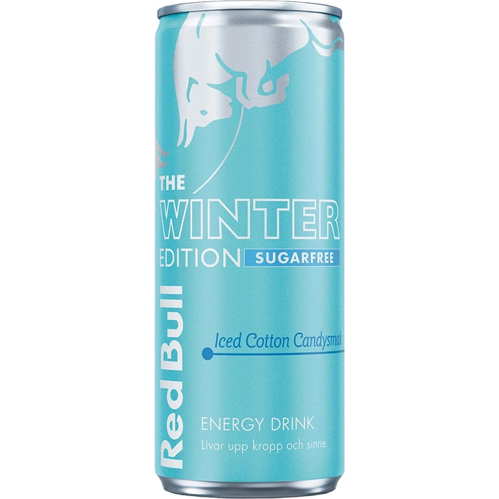 Red Bull Cotton Candy Sugarfree Winter Edition