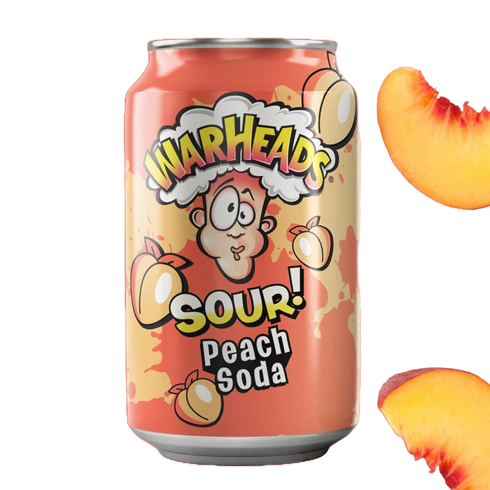 Warheads Sour Peach Soda