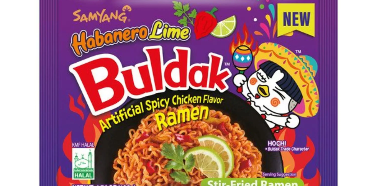 Nouilles Samyang Buldak Habanero Lime (HALAL)