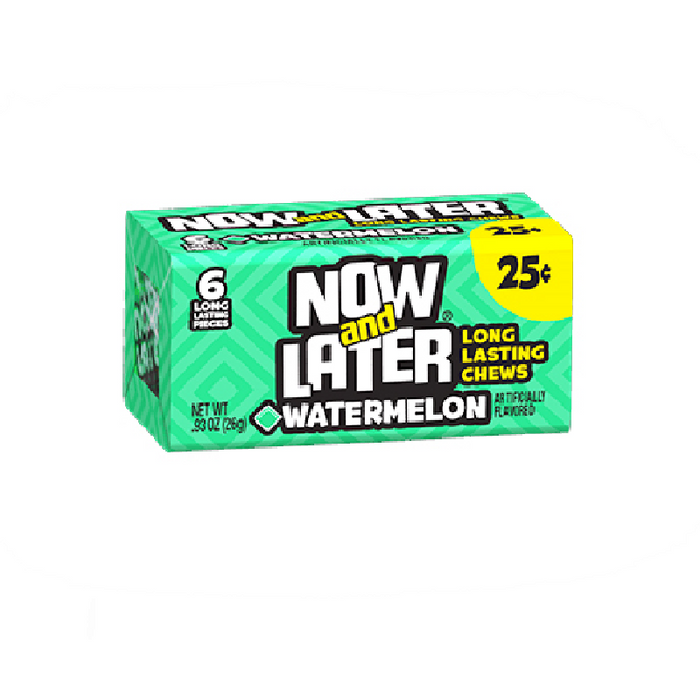 Now & Later Watermelon (6 stuks)