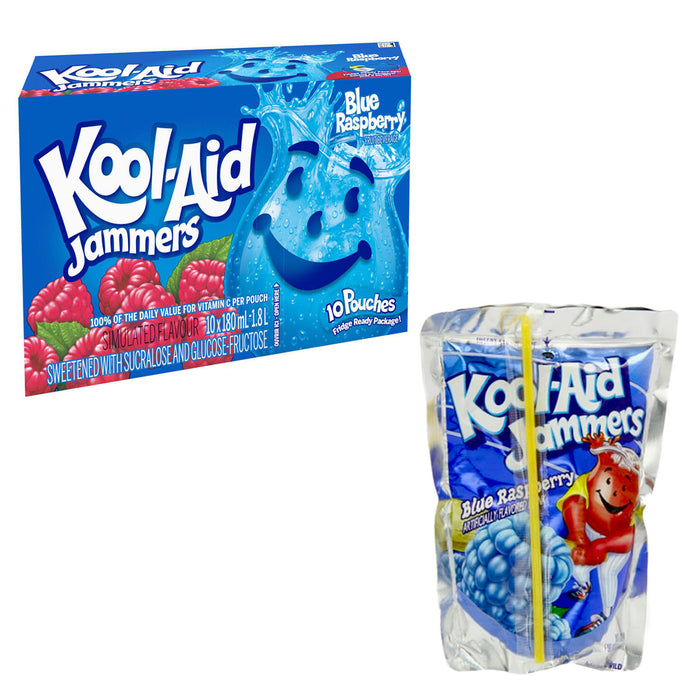 Kool-Aid Jammers, Cherry - 10x180.0 ml