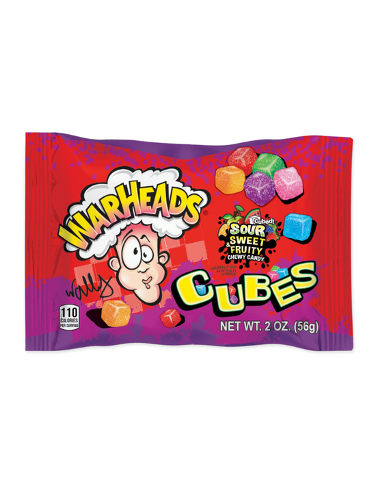 Warheads Sour Chewy Cubes 56gr.