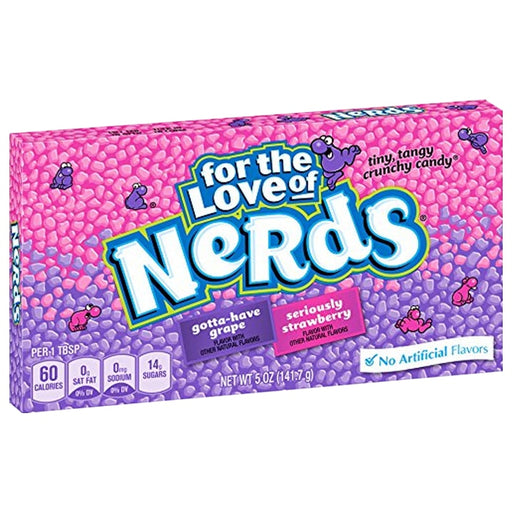 Nerds Strawberry Grape Theatre (groot) 141g. - Candy Time